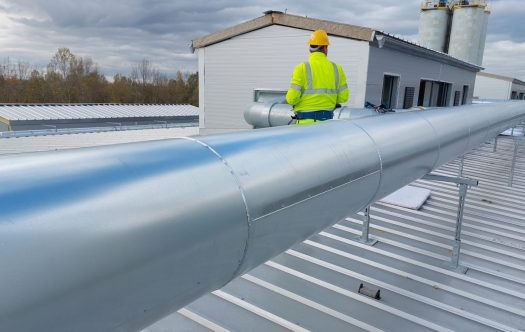 výroba svařovaného potrubí, výroba potrubí pro vzduchotechniku, výroba přírubového potrubí