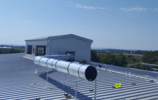 svařované přírubové potrubí, přírubové vzduchotechnické potrubí, svařované vzduchotechnické potrubí